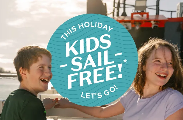 Kids travel free to Waiheke