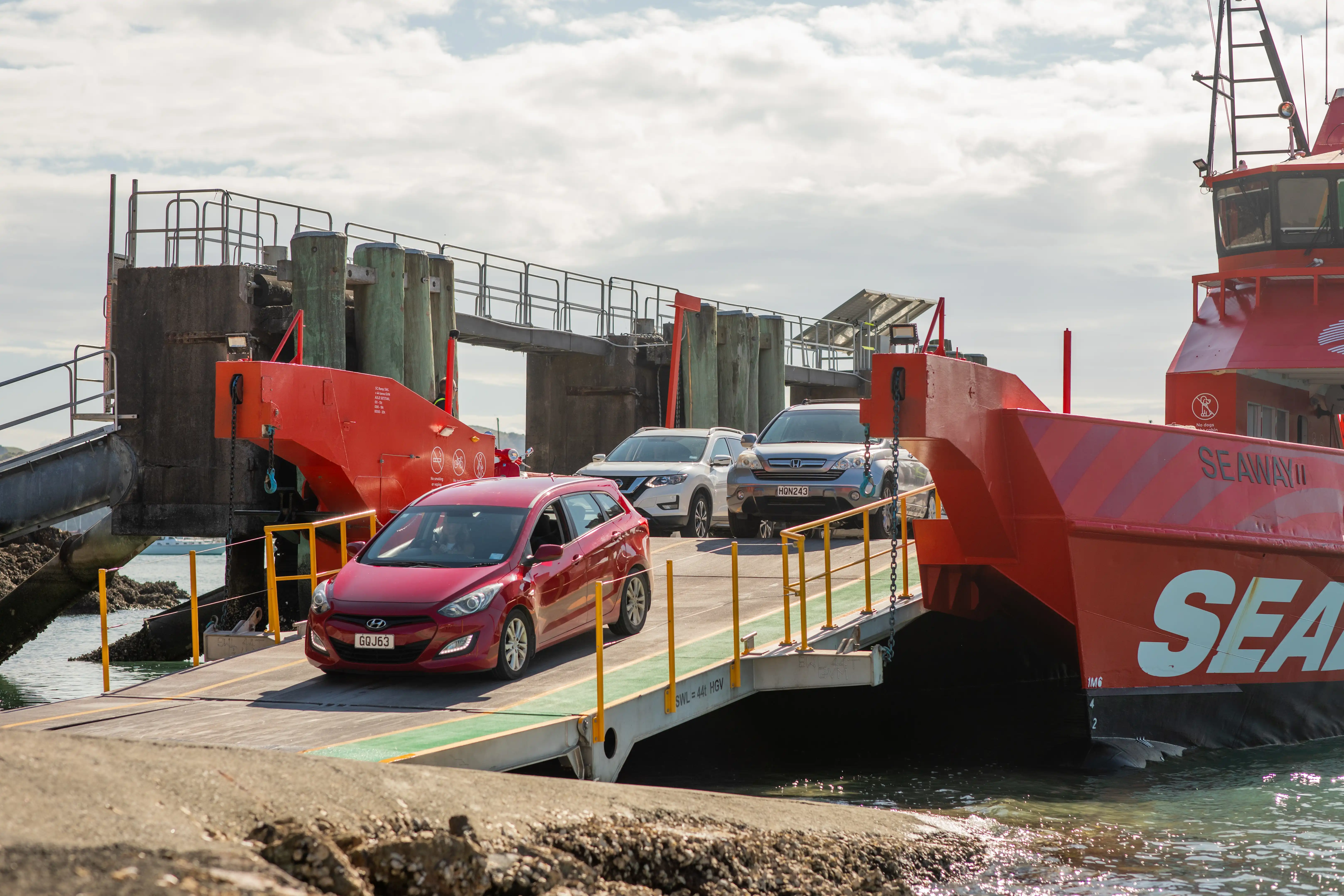 SeaLink boat at Waiheke Island