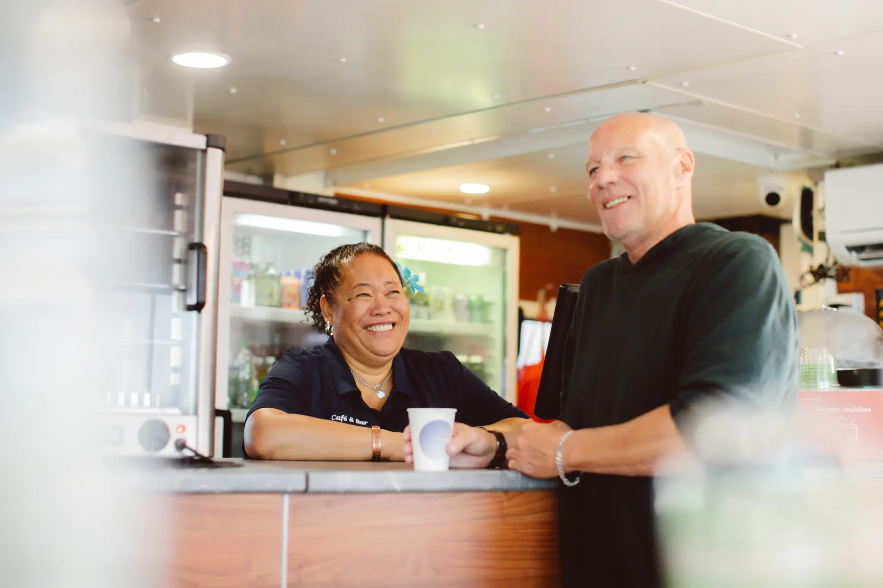 SeaLink onboard facilties cafe