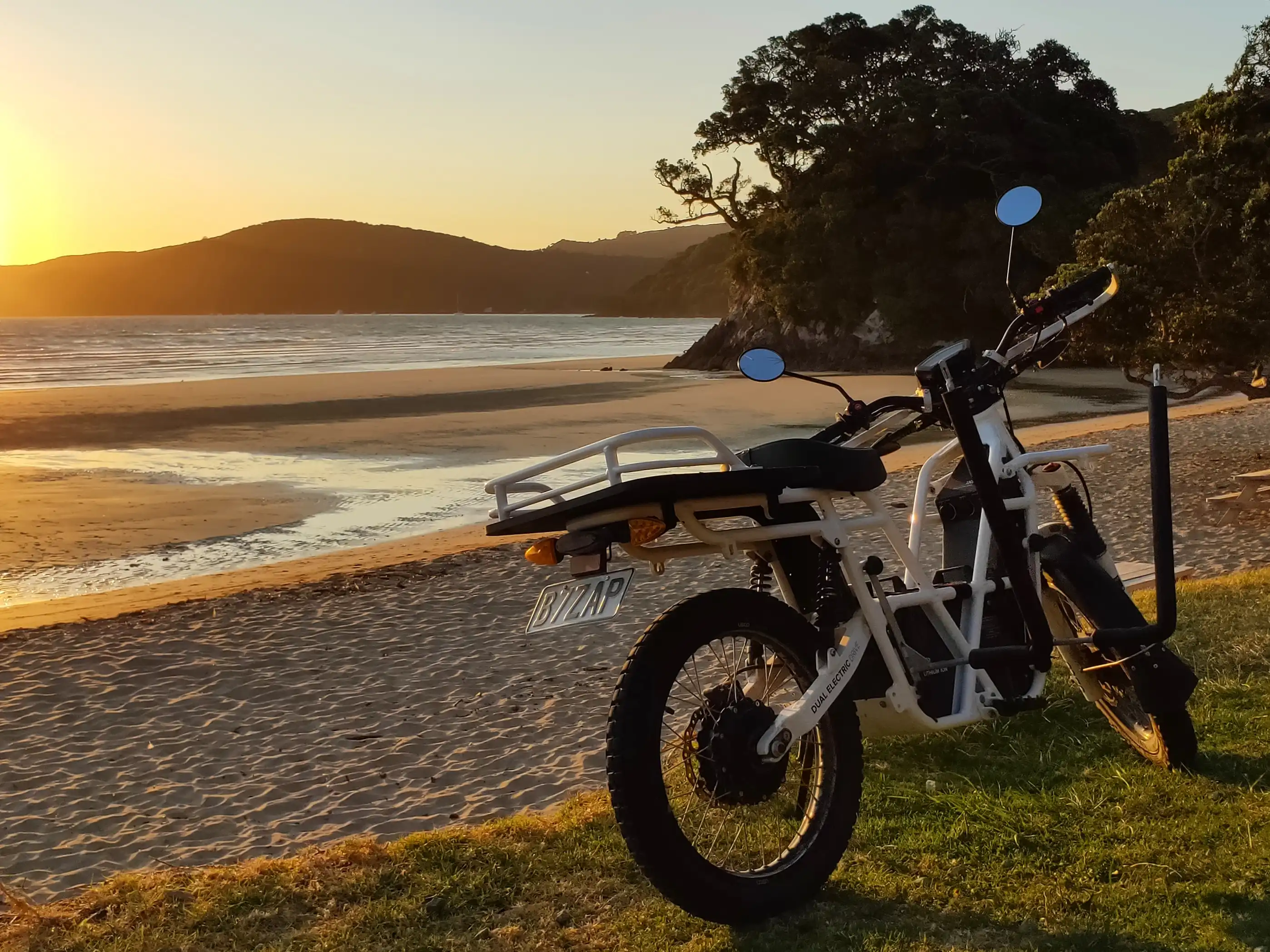 Hire a bike on Great Barrier Island