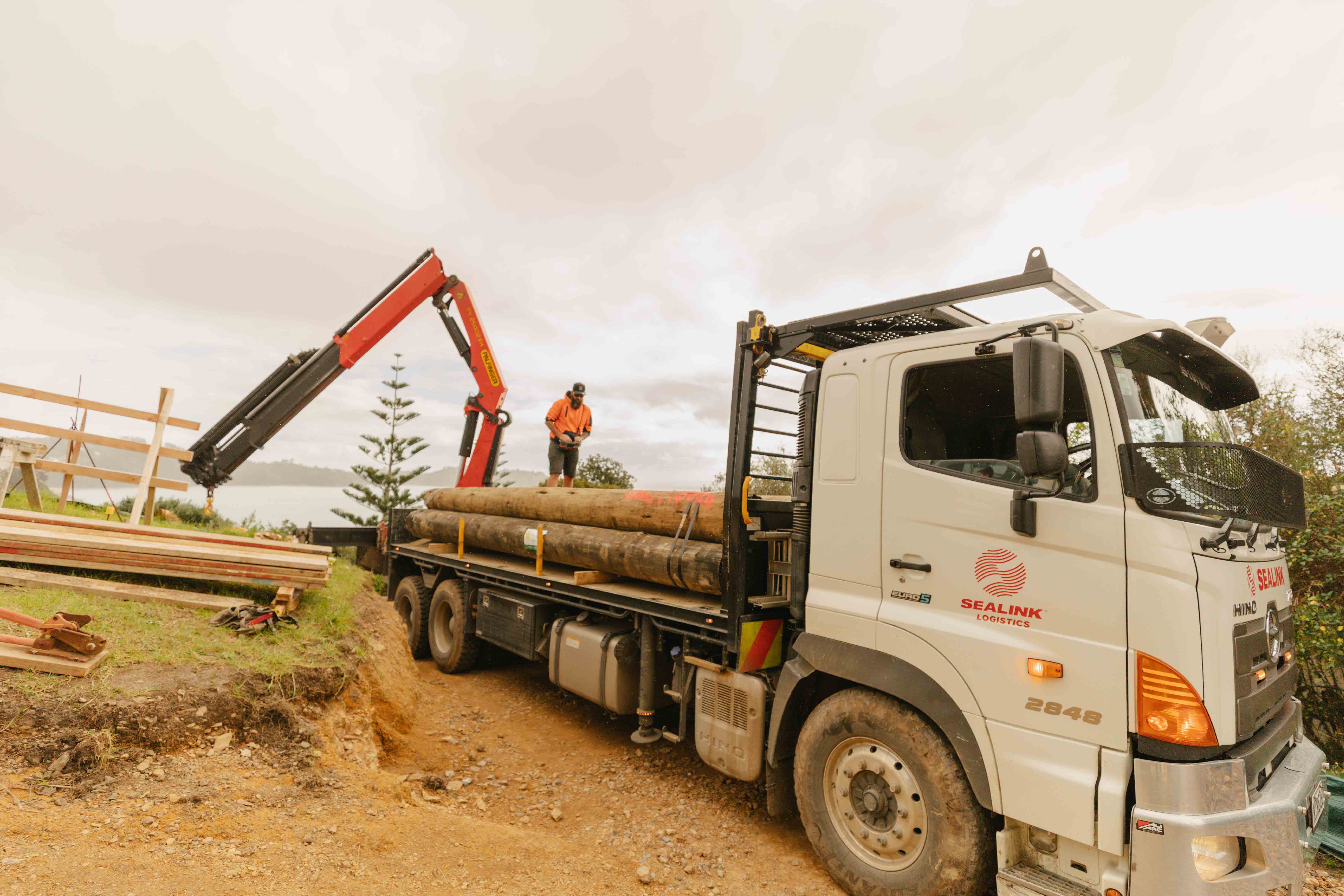 Hiab truck